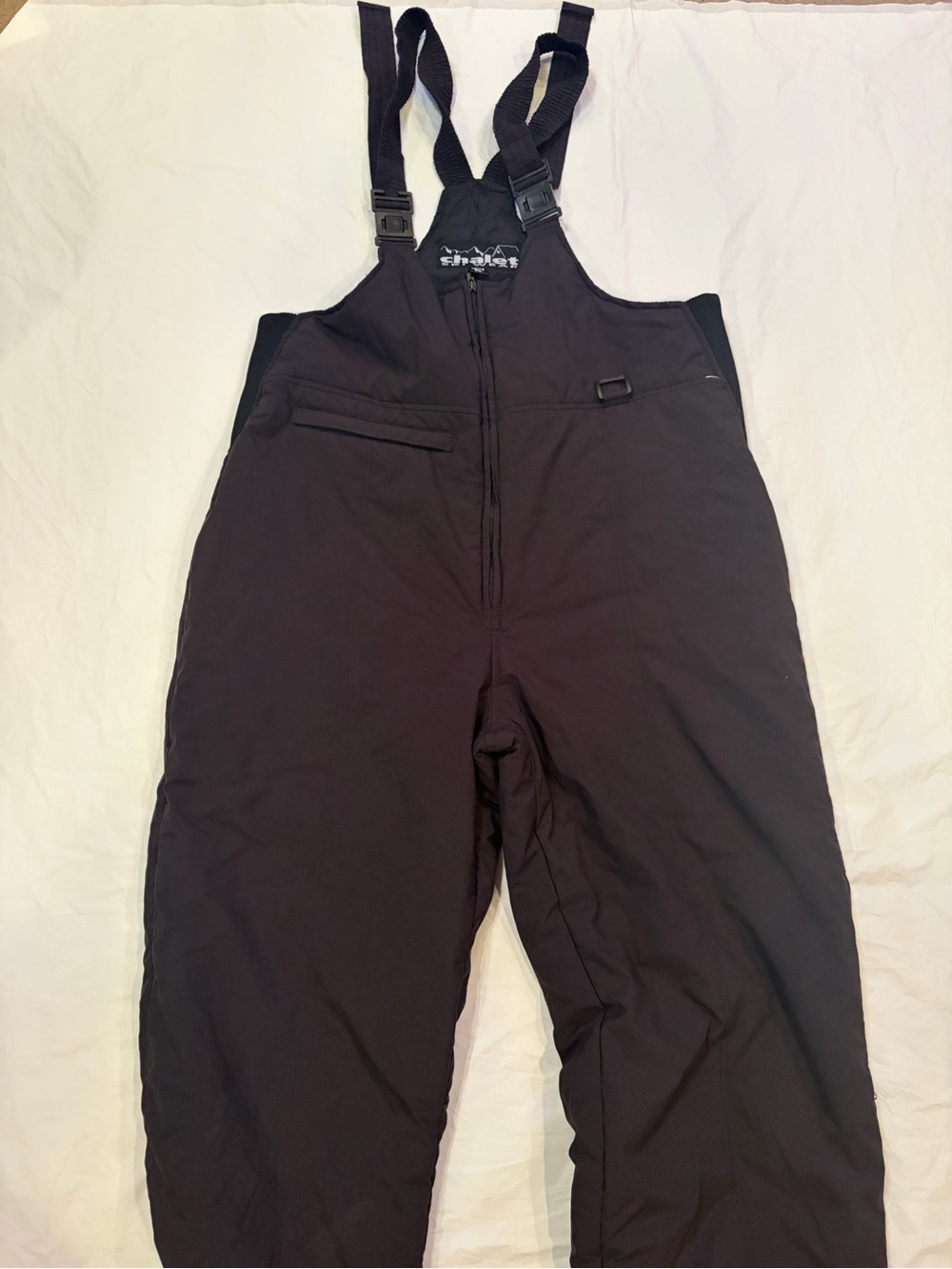 Chalet Ski Wear Black Overalls Size 2XL Ski, Sledding